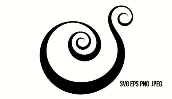 Elegant Swirl: A Timeless Design Element for Modern Creativity